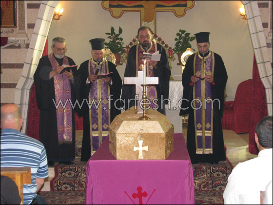 تشييع جثمان عميد سكران في المغار  صورة رقم 4