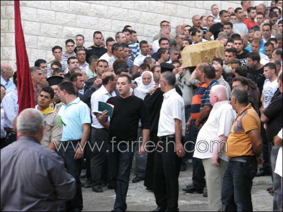 تشييع جثمان عميد سكران في المغار  صورة رقم 8