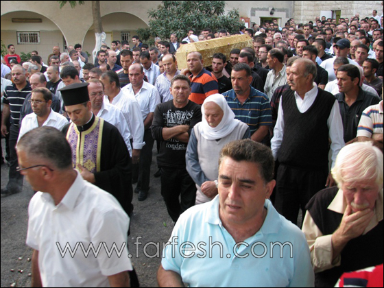 تشييع جثمان عميد سكران في المغار  صورة رقم 10