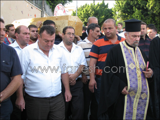 تشييع جثمان عميد سكران في المغار  صورة رقم 11