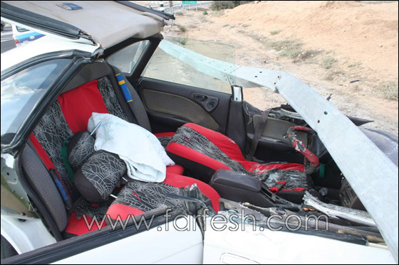 صور من حادث طرق مروع على مفترق عرعرة!! صورة رقم 16 صور من حادث طرق مروع على مفترق عرعرة!! صورة رقم 16