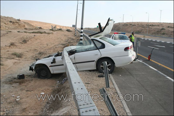 صور من حادث طرق مروع على مفترق عرعرة!! صورة رقم 25 صور من حادث طرق مروع على مفترق عرعرة!! صورة رقم 25