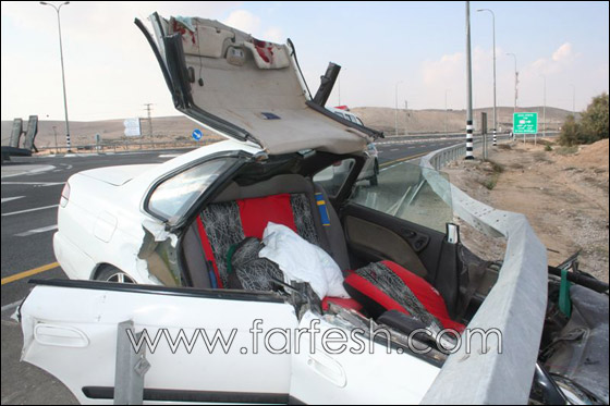 صور من حادث طرق مروع على مفترق عرعرة!! صورة رقم 24 صور من حادث طرق مروع على مفترق عرعرة!! صورة رقم 24
