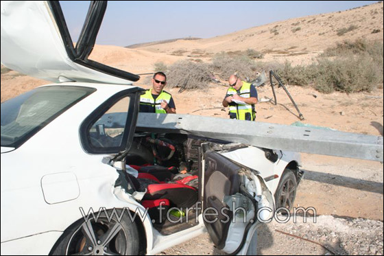 صور من حادث طرق مروع على مفترق عرعرة!! صورة رقم 15 صور من حادث طرق مروع على مفترق عرعرة!! صورة رقم 15