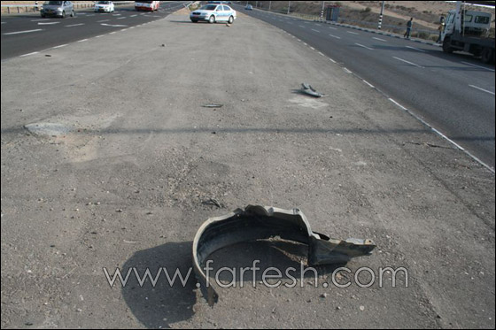 صور من حادث طرق مروع على مفترق عرعرة!! صورة رقم 13 صور من حادث طرق مروع على مفترق عرعرة!! صورة رقم 13