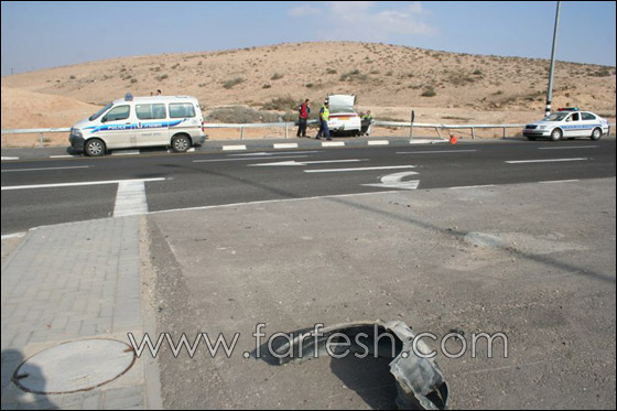 صور من حادث طرق مروع على مفترق عرعرة!! صورة رقم 19 صور من حادث طرق مروع على مفترق عرعرة!! صورة رقم 19