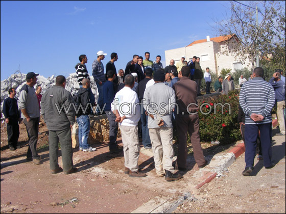 رئيس مجلس جلبوع : سنبني البيوت التي هدمت  صورة رقم 17