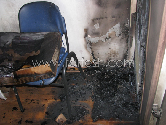 إحراق مقصف قرب البخاري الشاملة بعرابة صورة رقم 4 إحراق مقصف قرب البخاري الشاملة بعرابة صورة رقم 4