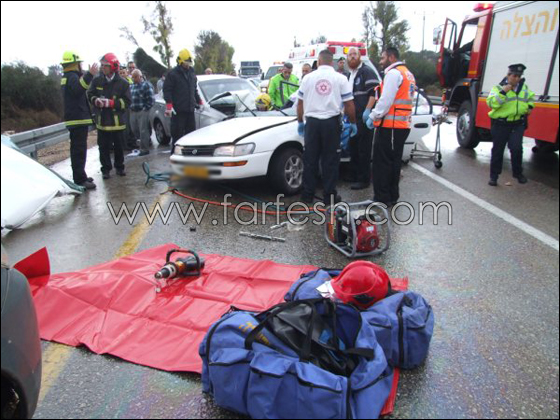 مصرع مواطن من مناطق السلطة الفلسطينية في حادث سير  صورة رقم 12