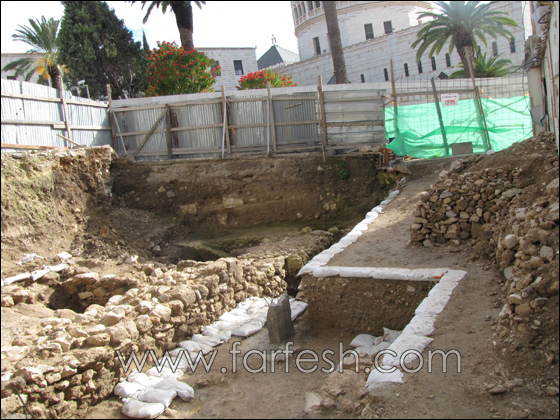 لأول مرة: اكتشاف منزل يهودي في الناصرة يعود إلى فترة المسيح صورة رقم 5 لأول مرة: اكتشاف منزل يهودي في الناصرة يعود إلى فترة المسيح صورة رقم 5