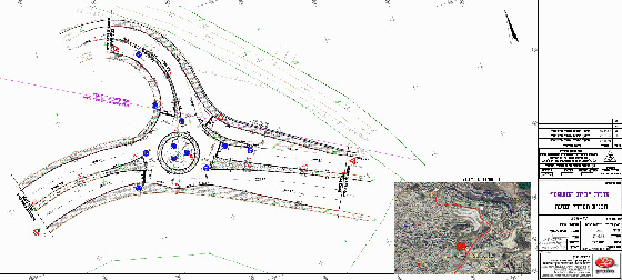 بدأ العمل على دوار المحاكم في الناصرة  صورة رقم 1