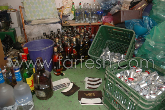 اكتشاف مختبر لتزوير الويسكي الفاخر في الطيبة     صورة رقم 6