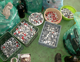 اكتشاف مختبر لتزوير الويسكي الفاخر في الطيبة     صورة رقم 1