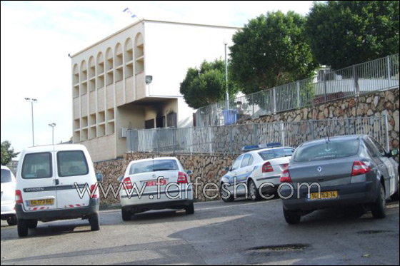 حريق في غرفة المدير في اعدادية العزير  صورة رقم 3