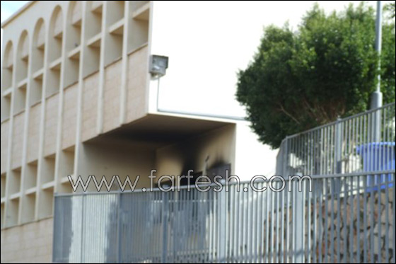 حريق في غرفة المدير في اعدادية العزير  صورة رقم 1