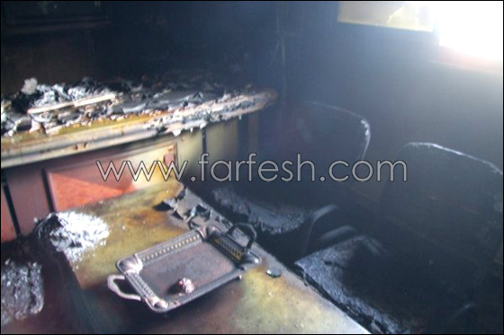 حريق في غرفة المدير في اعدادية العزير  صورة رقم 7