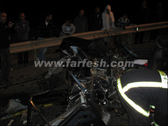 قتيل وثلاثة جرحى في حادث بالقرب من مفرق جولاني  صورة رقم 1