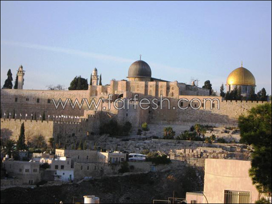 الأعلام الإسرائيلية على أعتاب المسجد الأقصى  صورة رقم 4