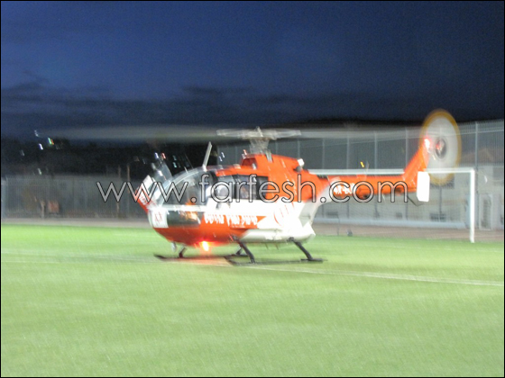 إصابة خطيرة لشاب من عرابة ونقله بمروحية الى رمبام صورة رقم 5 إصابة خطيرة لشاب من عرابة ونقله بمروحية الى رمبام صورة رقم 5