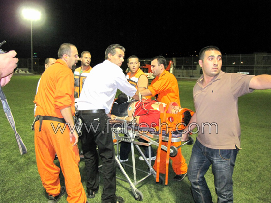 إصابة خطيرة لشاب من عرابة ونقله بمروحية الى رمبام صورة رقم 2 إصابة خطيرة لشاب من عرابة ونقله بمروحية الى رمبام صورة رقم 2