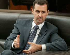 الرئيس الاسد: اسرائيل لا تريد السلام!! صورة رقم 1 الرئيس الاسد: اسرائيل لا تريد السلام!! صورة رقم 1