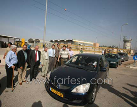  دخول 600 سيارة الى جنين واستقبال رسمي وشعبي صورة رقم 1