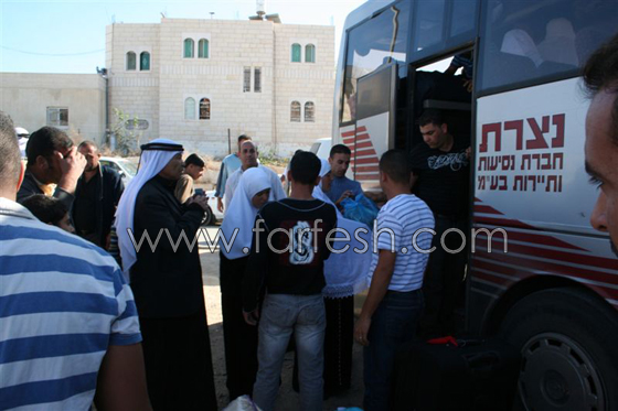 أهالي عرعرة النقب يستقبلون حجاج بيت الله الحرام   صورة رقم 8