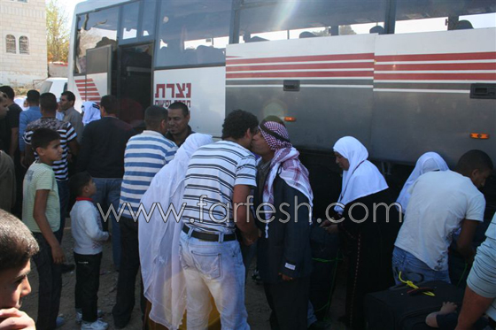 أهالي عرعرة النقب يستقبلون حجاج بيت الله الحرام   صورة رقم 23