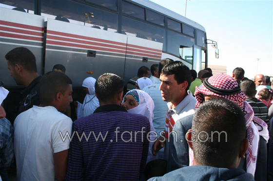 أهالي عرعرة النقب يستقبلون حجاج بيت الله الحرام   صورة رقم 35