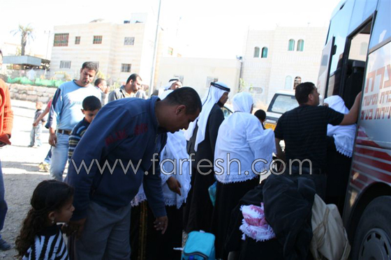 أهالي عرعرة النقب يستقبلون حجاج بيت الله الحرام   صورة رقم 39