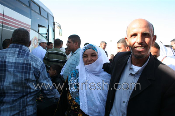 أهالي عرعرة النقب يستقبلون حجاج بيت الله الحرام   صورة رقم 36