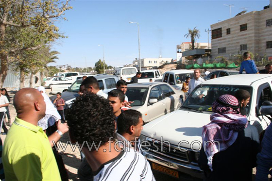 أهالي عرعرة النقب يستقبلون حجاج بيت الله الحرام   صورة رقم 48