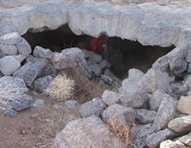 إكتشاف مغارة بركانية في سوريا، عمرها 50 ألف سنة! صورة رقم 1 إكتشاف مغارة بركانية في سوريا، عمرها 50 ألف سنة! صورة رقم 1