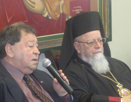 بن اليعزر يهنئ المطران شقور بالميلاد المجيد صورة رقم 1