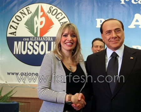 عرض شريط مخل بالاداب لحفيدة موسوليني مقابل مليون يورو!  صورة رقم 2