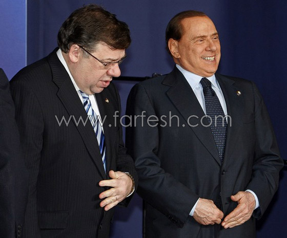 بيرلسكونى يتهكم على نفسه ويرسم بسمة على وجه الأوروبيين صورة رقم 6 بيرلسكونى يتهكم على نفسه ويرسم بسمة على وجه الأوروبيين صورة رقم 6