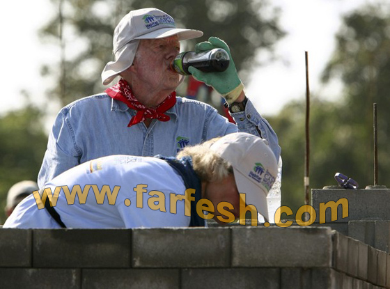 الرئيس الامريكي الاسبق.. عامل بناء في تايلاند!!!  صورة رقم 9