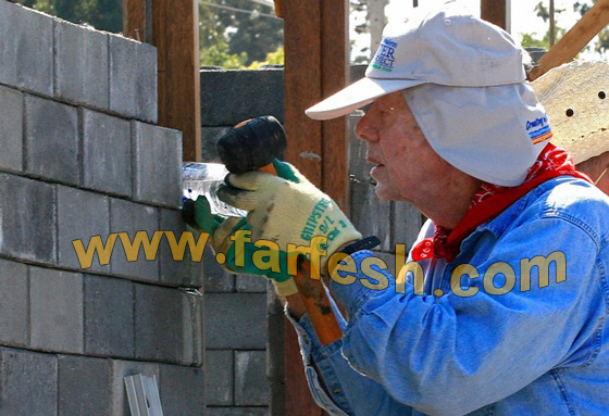 الرئيس الامريكي الاسبق.. عامل بناء في تايلاند!!!  صورة رقم 8