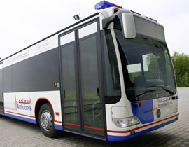 دبي تدشن أطول حافلة إسعاف بالعالم تنقل 44 حالة معاً!  صورة رقم 1