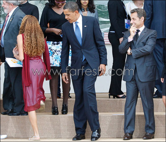 شاهدوا أوباما في أشهر صوره لعام 2009!!  صورة رقم 1