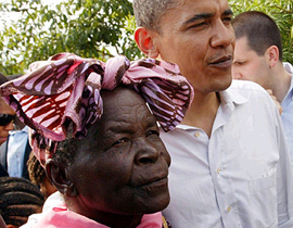 جدة أوباما تنفي تنصيرها وتؤجل الحج إلى العام المقبل صورة رقم 1