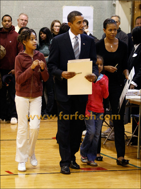 ميشيل أوباما لابنتيها: لا كمبيوترات ولا هواتف خلال الأسبوع!!        صورة رقم 3