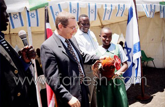 ديك ودجاجة هدية للسفارة الاسرائيلية صورة رقم 1