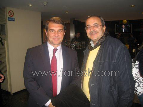 الطيبي يلتقي مع ادارة فريق برشلونة  صورة رقم 1