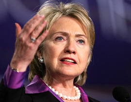 كلينتون تدعو للسلام.. بدون شروط صورة رقم 1