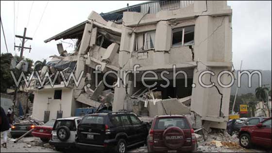 زلزال هاييتي بقوة 7 درجات يدمر القصر الرئاسي        صورة رقم 2