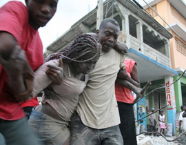 أكثر من 100 ألف قتيل و3 ملايين مشرد بزلزال هاييتي صورة رقم 1 أكثر من 100 ألف قتيل و3 ملايين مشرد بزلزال هاييتي صورة رقم 1