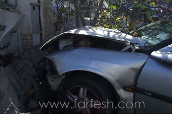 اصابة متفاوتة لشابة من طرعان بعد اصطدامها بجدار في بلدة كفركنا  صورة رقم 5