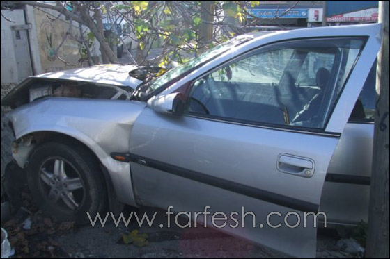 اصابة متفاوتة لشابة من طرعان بعد اصطدامها بجدار في بلدة كفركنا  صورة رقم 1