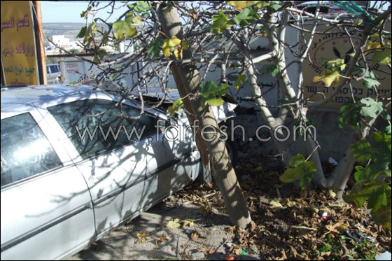 اصابة متفاوتة لشابة من طرعان بعد اصطدامها بجدار في بلدة كفركنا  صورة رقم 2